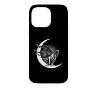 Kiwi Bird Witch Hat Crescent Moon Protection Symbol Scary Case for iPhone 14 Pro Max