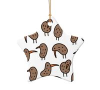 Kiwi Birds Cute Christmas Tree Decorations For Home Holiday Pendant Xmas Ornaments Bauble Gifts
