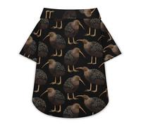Kiwi Birds Cute Dog Shirt Soft Cozy Pet T-Shirts Pullover Cat Clothes