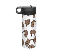 Kiwi Birds Cute Printing The Print 18 Oz Stainless Steel Sports Insulated Kettle with Lid for Adult Men Women