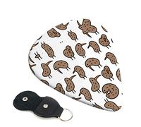 Kiwi Birds Cute Set Of 6 Guitar Plectrums For Acoustic Guitar, Electric Guitar, Bass, Ukulele - Thin, Medium And Thick.