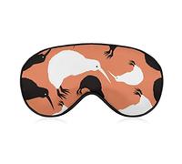 Kiwi Birds Eye Mask with Adjustable Strap for Men and Women Night Sleeping Travel Nap