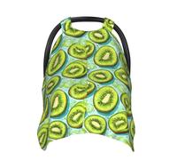 Kiwi Bubble Print Baby Car Seat Covers, Breathable Nursing Cover Breastfeeding Cover, Stroller Covers, Baby Boys Girls Newborn Essentials, Multi-use Infant Carseat Canopy