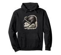Kiwi Charcoal Dynamic Sketch Pullover Hoodie