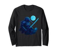 Kiwi Cyber Samurai Moon Long Sleeve T-Shirt