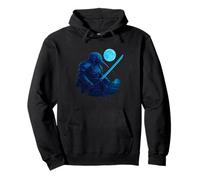 Kiwi Cyber Samurai Moon Pullover Hoodie