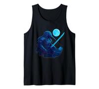 Kiwi Cyber Samurai Moon Tank Top