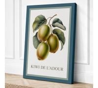 Kiwi de L'Adour Botanical Canvas Wall Art Print 30x20 Inch (76 x 51 cm)