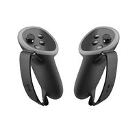 KIWI design Controller Grips Compatible with Meta/Oculus Quest 3S/3 Accessories Silicone Hand Grip Protector with Knuckle Straps(Not Fit Charging Dock)