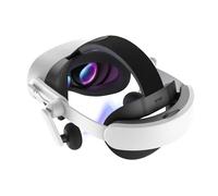 KIWI design K4 Duo AIO Audio Head Strap with Battery for Meta Quest 3/3S | DualBoost Charging VR Headset for Quest 3/3S, Balanced Design, Enhanced Audio, 2.5H Battery, Adjustable Knob, Meta Accredited