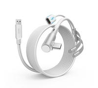 KIWI design Link Cable with Charging 5M Compatible with Meta Quest 3s Quest 3 Quest 2/Pro/Pico 4 Accessories and PC/SteamVR, USB 3.0 to USB C Link Cable with 5Gbps Super Speed, for Extended Gameplay