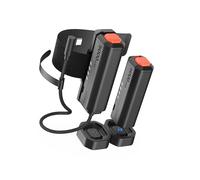 KIWI design P5000 Compact Power Bank, 2 Pack 5000mah Battery Pack Compatible with Meta Quest 3/3S/2/Pro, 20W Fast Charing, Swap for Unlimited Power, Suitable for All Type-C Devices