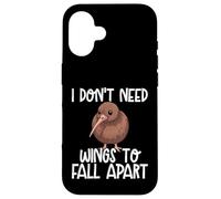 Kiwi I Dont Need Wings To Fall Apart Kiwi Case for iPhone 16
