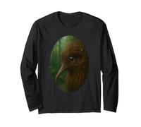 Kiwi Macro Dew Drop Forest Long Sleeve T-Shirt