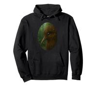Kiwi Macro Dew Drop Forest Pullover Hoodie