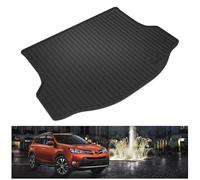KIWI MASTER Cargo Trunk Mat Compatible for 2013-2018 Toyota RAV4 Accessories All Weather Trunk Liner TPE Slush Mats Black (Non-Hybrid) PT908-42135