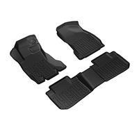 KIWI MASTER Floor Mats Compatible for 2014-2018 Subaru Forester All Weather Protector Mat Liners Front Rear 2 Row Seat TPE Slush Liner Black