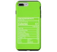 Kiwi Nutrition Facts Minimal Data Style Design Case for iPhone 7 Plus/8 Plus