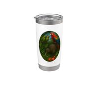Kiwi & Parrots Jungle Still Stainless Steel Insulated Tumbler