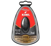 Kiwi Shoe Express Shine Sponge Black 7ml Black Leather Shoes