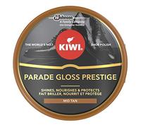 Kiwi Shoe Parade Gloss Prestige Polish Tin Mid Tan, 50ml (Pack of 1)