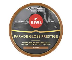 Kiwi Shoe Parade Gloss Prestige Polish Tin Mid Tan, 50ml (Pack of 1)
