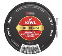 Kiwi Shoe Polish Can, Black 70g