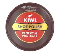 Kiwi Shoe Polish, Renew, Protect & Nourish Leather Shoes, Dark Tan, 40 G , Pack of 1