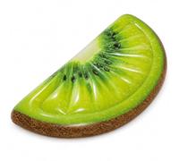 Kiwi Slice Inflatable Pool Lounger, Semi-Circle Relaxing Water Float Mat