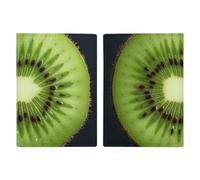 Kiwi Slice Passport Holder, ID Card Protector Case Passport Holder with Slot Passports Travel Wallet Document Cover for Women And Men
