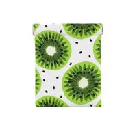 Kiwi, Squeeze Top Wallet Women Storage Bag Small Coin Purse Change Pouch