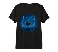 Kiwi Under Polar Lights Premium T-Shirt