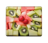 Kiwi Watermelon Print Mouse Pad 7.9 x 9.5 in, Anti Slip Rubber Base Computer Mouse pad for Computers Laptop Office Desk Accessories