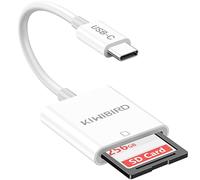 KiWiBiRD USB C SD Card Reader, SD to Type C OTG Digital Camera Adapter for SDHC SDXC UHS-I Cards Compatible with iPhone 16 15 Plus Pro Max, MacBook Air Mac iPad iMac, Galaxy S24 S23, Android Phone