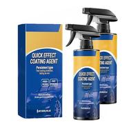 Kiwient Car Cleaner, Undersunnie Car Spray, Advanced Cars Quick-Acting Coating Agent Spray, Oil Film Emulsion Glass Cleaner, 4 Oz/120 Ml Cars Scratch Polish, For Most Vehicles (2PCS)