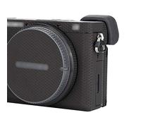 KIWIFOTOS Camera Body Skin Lens Guard Protector Film Anti-Scratch Cutting Sticker for Sony a6100 Camera with 16-50mm Lens Kit (Matrix Pattern)