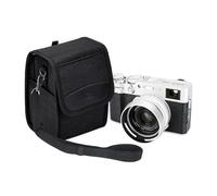 KIWIFOTOS Compact Camera Sling Bag for Fujifilm X100 Series with Lens Hood, for Leica SOFORT2 with Instant Film Pack, for Canon PowerShot V1, Small Travel Pouch Case Interior Size 150 x 90 x 90mm