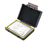 KIWIFOTOS Tough3.5 inch Hard Drive Protective Storage Case (Robust Case Weight 280GR), HDD Shockproof Box for Samsung WD Seagate Toshiba 3.5" Hard Drives, Stackable & Stand Upright with Index Sticker