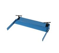 KiwiHood 450MM Steel Bending Brake Sheet Metal Bender Brake Metal Folder Portable Metal Bender 0-95 Degrees Adjustable Steel Bender Manual Sheet Metal Bender Tool