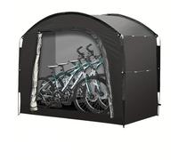 KiwiHood Heavy-Duty Bike Storage Tent for Outdoor Protection, Waterproof Bicycle Shelter Multi-Functional Camping/Garden Storage Tent for Motorcycles, Tools & Gear with Carry Bag