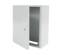 KiwiHood Outdoor Electrical Box IP55 Weatherproof Enclosure with Lock and Keys, 50x40x20cm Wall Mount Steel Junction Box for Indoor Outdoor Use, Protection from Dust Rain Snow (50x40x20cm)