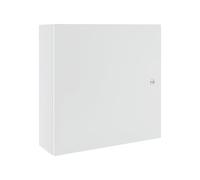 KiwiHood Outdoor Electrical Box IP55 Weatherproof Enclosure with Lock and Keys, Wall Mount Steel Junction Box for Indoor Outdoor Use, Protection from Dust Rain Snow (60x60x20cm)