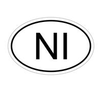 Kiwistar - Car sticker - 15 x 10 cm - exterior adhesive - Northern Ireland NI 15 x 10 cm car sticker sticker car flag
