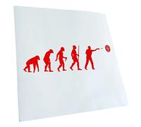 Kiwistar - Car Sticker - Darts Bullseye Evolution - red - Decals for Tuning, Vehicle, Truck, Bicyle, SUV, Laptop