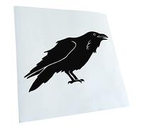 Kiwistar - Car Sticker - Raven Crows Corvus 16.5 x 10 cm - Black - Decals for Tuning, Vehicle, Truck, Bicyle, SUV, Laptop