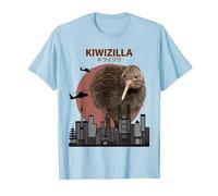 Kiwizilla Funny Kiwi T-Shirt | New Zealand Bird Lovers Gift