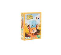 Blackrock Games Mission Savane Kiwizou Cooperative Board Game for Children from 5 Years Aged 1 to 4 Players Strategy and Thinking Quick Games Simple Rules Ideal for Family