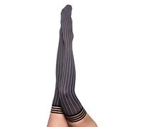 Kix`ies Thigh High Stockings for Women | Maternity Lingerie - Maternity Pantyhose - Grey - C