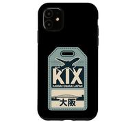 KIX Kansai Osaka Japan Airport CodeJapanese Kanji Souvenir Case for iPhone 11