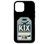 KIX Kansai Osaka Japan Airport CodeJapanese Kanji Souvenir Case for iPhone 12 mini